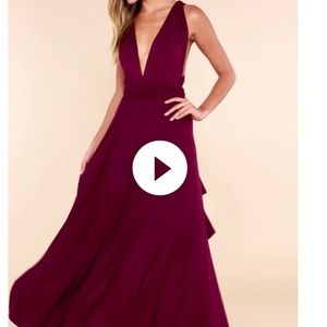 Lulus tricks of the trade convertible dress